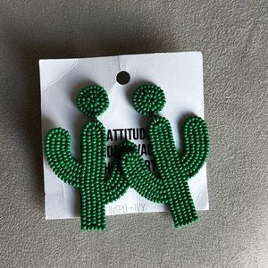 Cactus Earrings